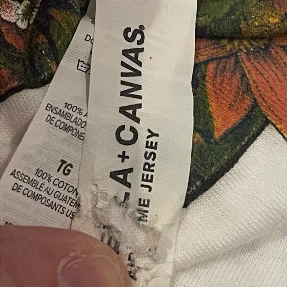 NWOT Pearl Jam Graphic CONCERT floral T-Shirt XL - Picture 3 of 6